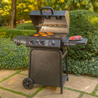 char griller 3001 gas grill grilling area thumbnail