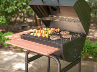 char griller 2123 wrangler charcoal grill side view thumbnail