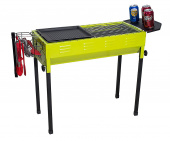 Camp Solutions BBQ Grill - A portable skewering grill fully packed with features thumbnail