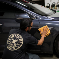 Cleaning and Detailing Tesla Model S Turn Signal Flasher with Chemical Gyus Microfiber Towel thumbnail