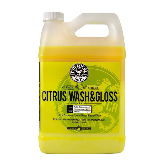 Chemical Guys CWS_301 Citrus Wash and Gloss Concentrated Car Wash (1 Gal) Review main image