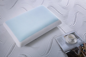 cr sleep reversible memory foam gel pillow bed 2 thumbnail