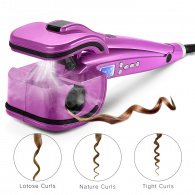 natalie styx automatic curling iron professional ceramic wand curl machine curl types thumbnail