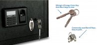 viking security safe vs 25bl biometric 4 prongs cross key thumbnail