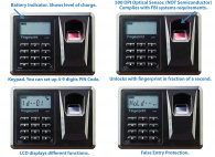 viking security safe vs 25bl biometric safe lcd display keypad thumbnail