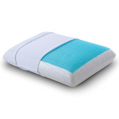 Cr Sleep Reversible Memory Foam Gel Pillow - Most unique pillow with several features thumbnail