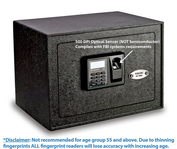 Viking Security Safe VS-25BL Biometric Safe Fingerprint Safe Review main image