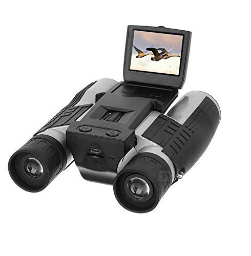 Eoncore 2" LCD Display Digital Camera Binoculars 12x32 5MP Video Photo Recorder Digital Camera Telescope For Watching Bird, Football Game, Concert + Free 4GB TF Card Review main image